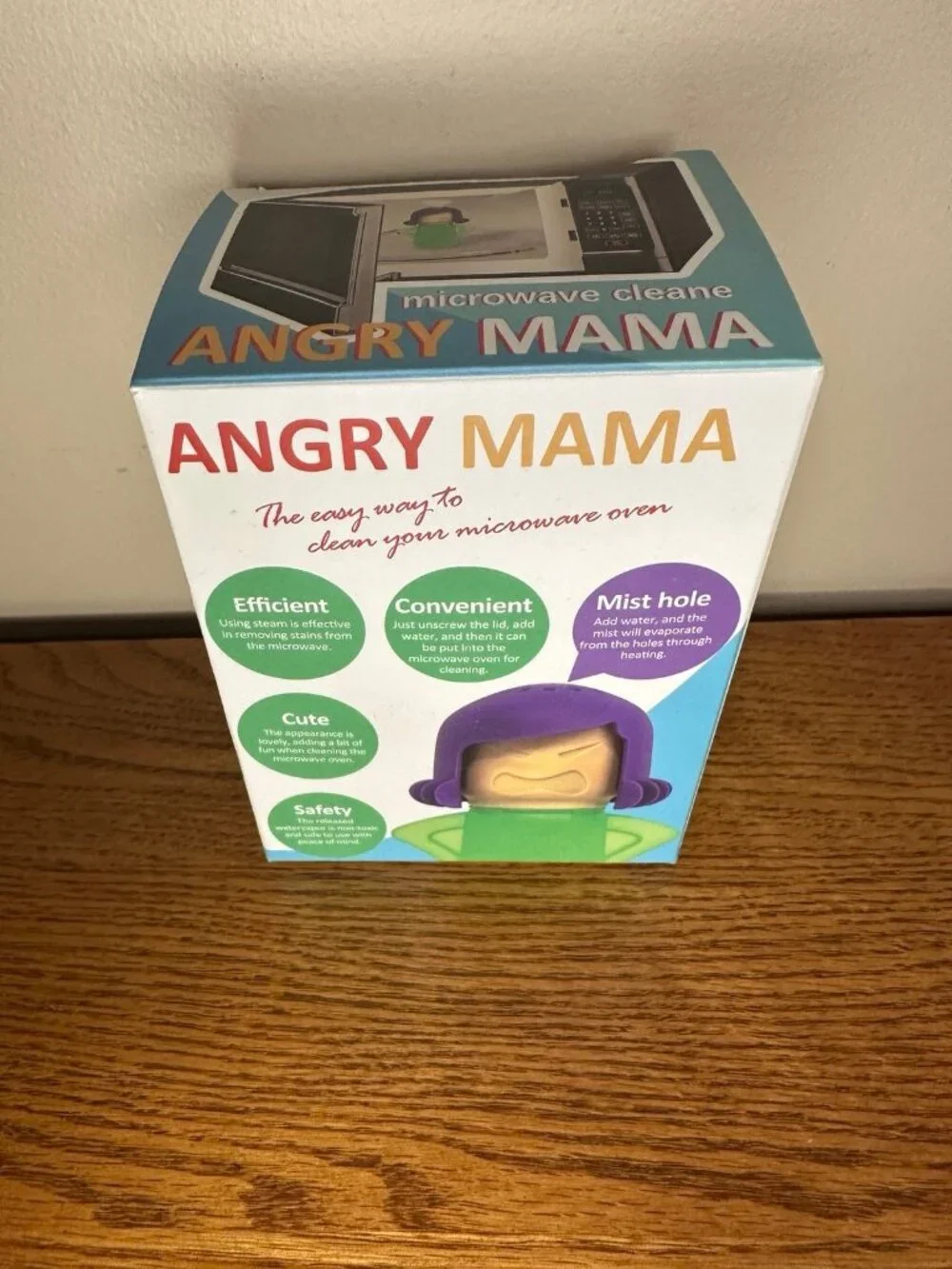 Abnaok Angry Mom Microwave Cleaner